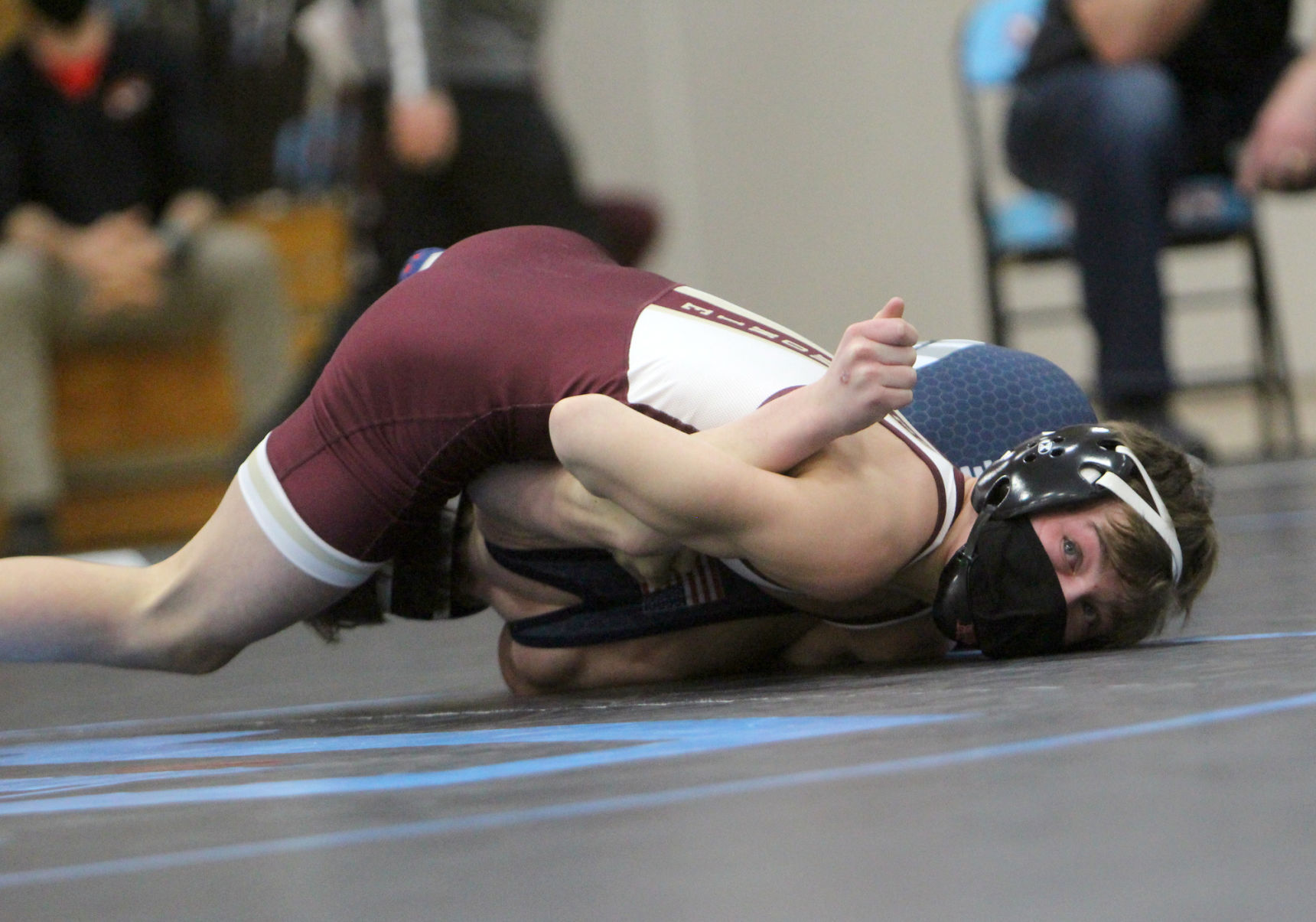 Division 1 prep wrestling sectionals at Eau Claire North 1-30-21